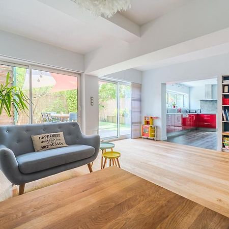 Apt T5 Renove Avec Bureau Jardin Et Parking En Centre Ville Toulouse Exterior foto